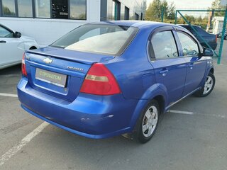 2007 Chevrolet Aveo I Рестайлинг, синий, 220000 рублей, вид 2