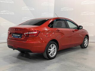 2017 Lada (ВАЗ) Vesta I, красный, 845000 рублей, вид 4