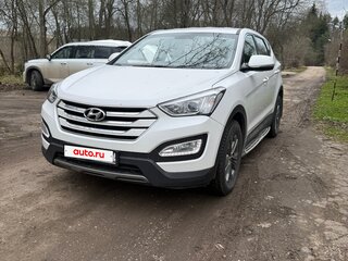 2014 Hyundai Santa Fe III, белый, 1700000 рублей, вид 1