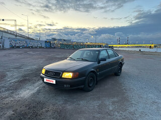 1992 Audi 100 IV (C4), чёрный, 180000 рублей, вид 1