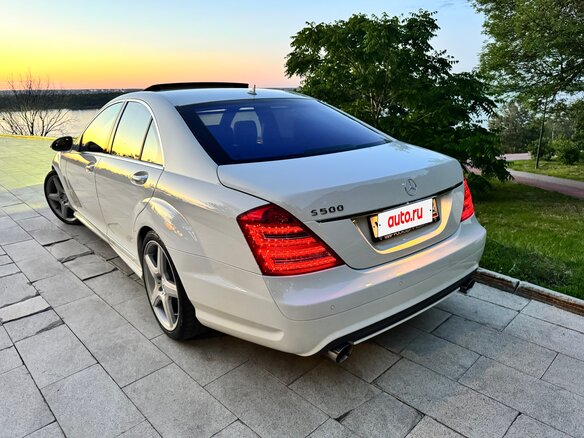 2008 Mercedes-Benz S-Класс 500 V (W221), белый, 2100000 рублей - вид 13