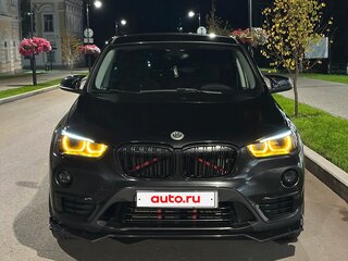 2017 BMW X1 18d xDrive II (F48), чёрный, 2300000 рублей, вид 2