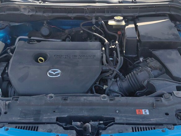 2009 Mazda 3 II (BL), голубой, 850000 рублей - вид 10