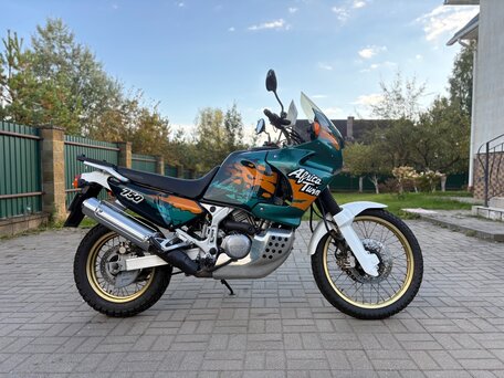 1995 Honda XRV 750 Africa Twin, зелёный, 499692 рублей, вид 5
