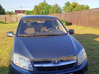 2014 Lada (ВАЗ) Granta I, серый, 325000 рублей, вид 1
