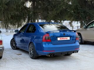 2011 Skoda Octavia RS II Рестайлинг, синий, 1450000 рублей, вид 5