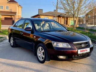 2005 Hyundai Sonata V (NF), красный, 600000 рублей, вид 3