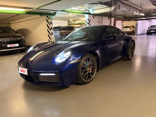 2019 Porsche 911 Carrera 4S VIII (992), синий, 12900000 рублей, вид 1