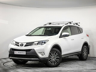 2013 Toyota RAV4 IV (XA40), белый, 1659777 рублей, вид 1