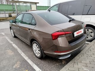 2021 Skoda Rapid II, коричневый, 1900000 рублей, вид 5