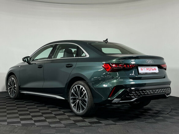 2026 Audi A3L 35 TFSI IV (8Y) Рестайлинг, зелёный, 4450000 рублей - вид 5