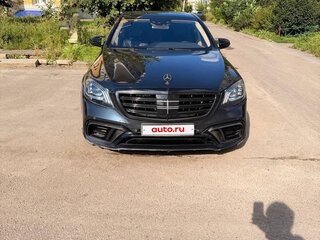 2013 Mercedes-Benz S-Класс 500 Long VI (W222, C217), чёрный, 2599999 рублей, вид 1