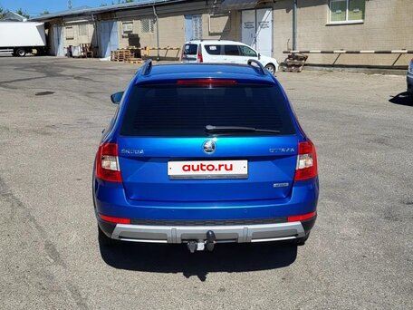 2014 Skoda Octavia Scout III (A7), синий, 1536000 рублей, вид 2