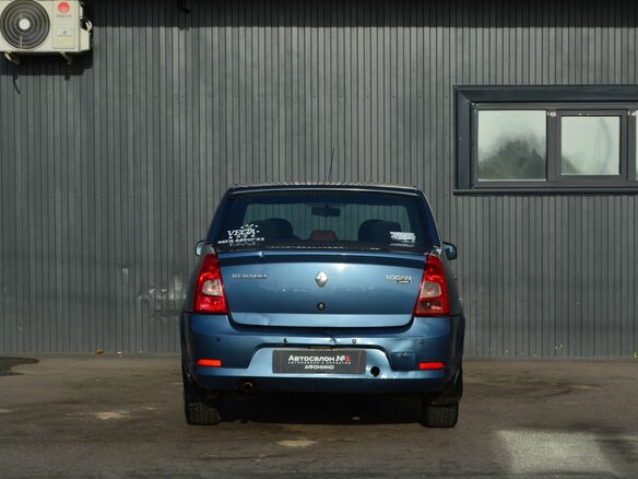 2012 Renault Logan I Рестайлинг, синий, 344999 рублей - вид 4