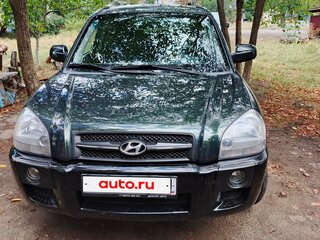 2008 Hyundai Tucson I, зелёный, 950000 рублей, вид 2