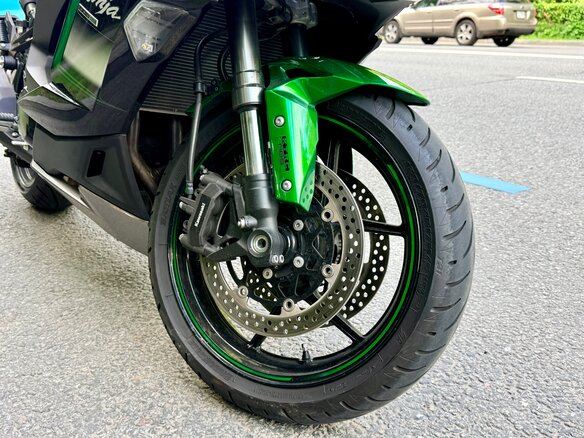 2020 Kawasaki Ninja 1000 SX, зелёный, 1159999 рублей - вид 7