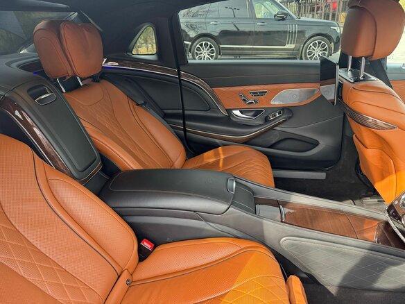 2018 Mercedes-Benz Maybach S-Класс 450 I (X222) Рестайлинг, чёрный, 4500000 рублей - вид 35