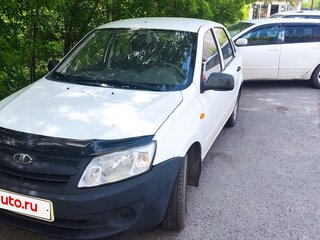 2013 Lada (ВАЗ) Granta I, белый, 325000 рублей, вид 2