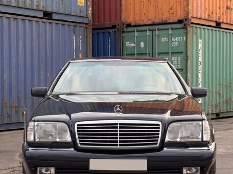 1997 Mercedes-Benz S-Класс 500 III (W140) Рестайлинг, синий, 2950000 рублей, вид 4