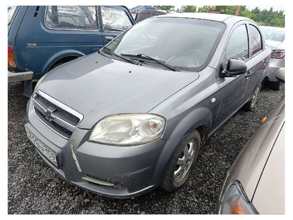 2011 Chevrolet Aveo I Рестайлинг, серый, 200000 рублей