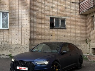2021 Audi A6 45 TFSI V (C8), синий, 4900000 рублей, вид 3