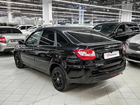 2023 Lada (ВАЗ) Granta I Рестайлинг, чёрный, 669000 рублей, вид 4