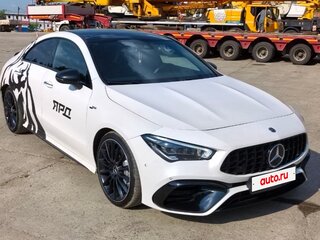 2019 Mercedes-Benz CLA AMG 35 AMG II (C118, X118), серебристый, 3300000 рублей, вид 3