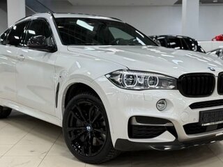 2017 BMW X6 M50d II (F16), белый, 3200000 рублей, вид 1