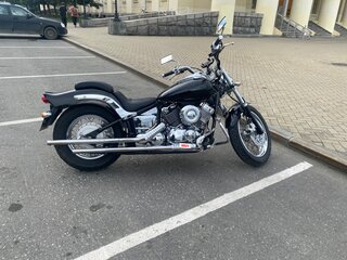 2003 Yamaha XVS400 Drag Star, чёрный, 390000 рублей, вид 2