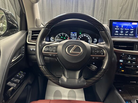 2019 Lexus LX 570 III Рестайлинг 2, чёрный - вид 17