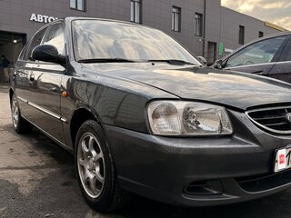 2009 Hyundai Accent ТагАЗ II, серый, 320000 рублей, вид 4