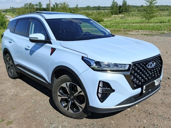 2023 Chery Tiggo 7 Pro Max I, синий, 1800000 рублей