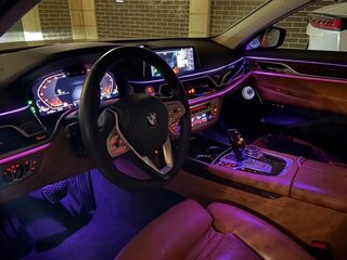 2019 BMW 7 серии Long 740Li xDrive VI (G11/G12) Рестайлинг, белый, 3400000 рублей, вид 4