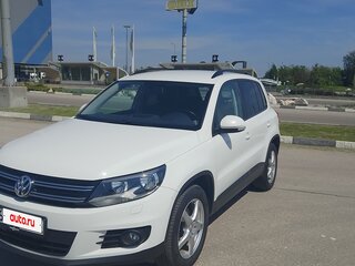 2015 Volkswagen Tiguan I Рестайлинг, белый, 1200000 рублей, вид 1