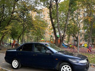 1997 Mitsubishi Carisma I, синий, 200000 рублей, вид 5