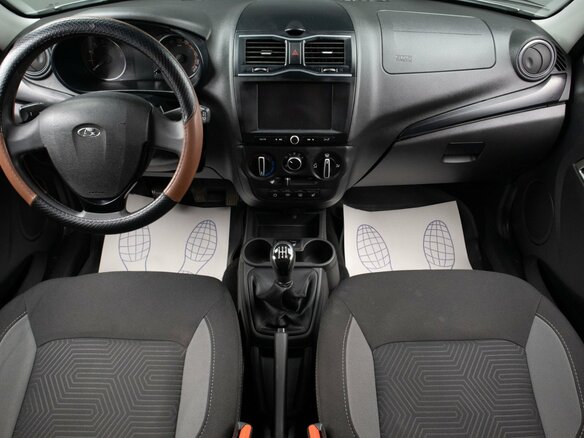 2024 Lada (ВАЗ) Granta I Рестайлинг, серый, 909000 рублей - вид 6