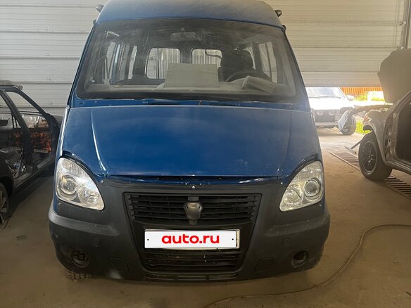 2009 ГАЗ ГАЗель (3221), синий, 350000 рублей