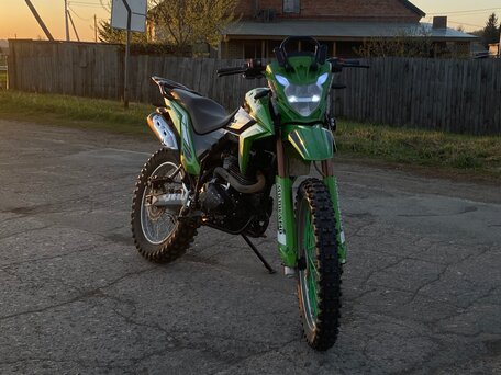 2023 Motoland XR250 Enduro, зелёный, 130000 рублей, вид 1