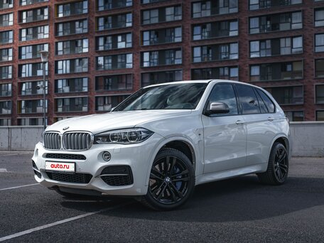 2016 BMW X5 M50d III (F15), белый, 4500000 рублей, вид 4