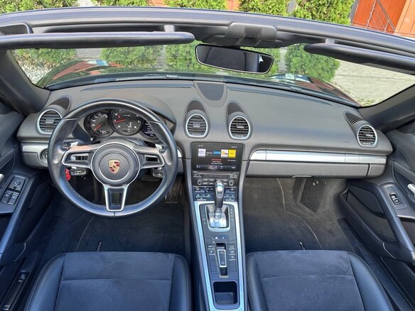 2019 Porsche Boxster T IV 718 (982), чёрный, 4790000 рублей - вид 20