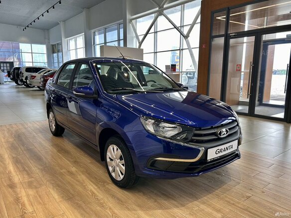 2026 Lada (ВАЗ) Granta I Рестайлинг, синий, 1121000 рублей - вид 2