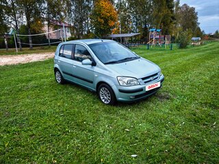 2004 Hyundai Getz I, голубой, 195000 рублей, вид 3
