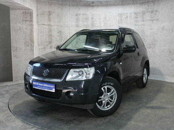 2007 Suzuki Grand Vitara II, чёрный