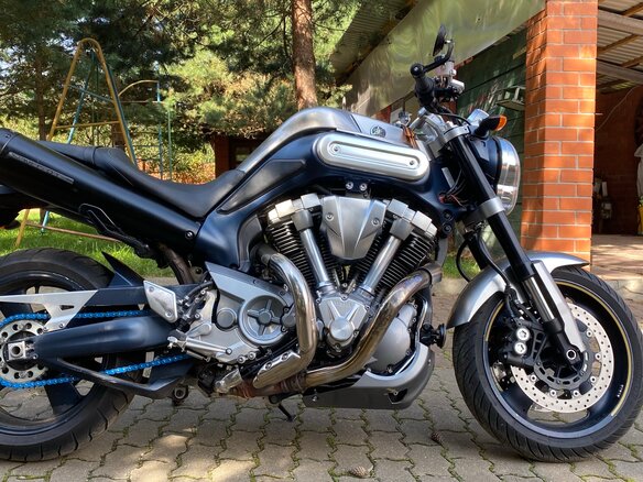 2005 Yamaha MT-01, синий, 750000 рублей - вид 1