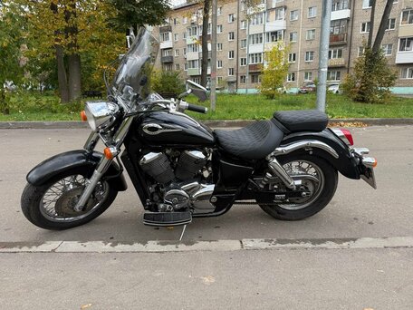 1999 Honda Shadow 400, чёрный, 270000 рублей, вид 1