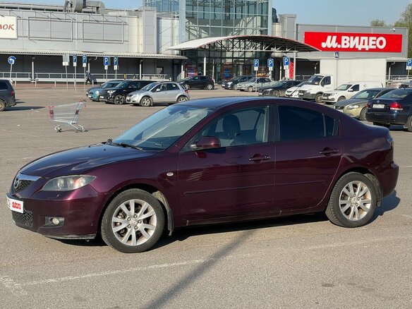 2006 Mazda 3 I (BK), пурпурный