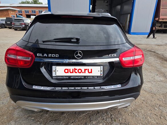 2014 Mercedes-Benz GLA 200 CDI I (X156), чёрный - вид 4