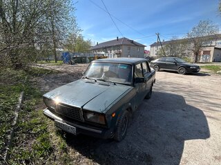 2006 Lada (ВАЗ) 2107, зелёный, 90000 рублей, вид 1
