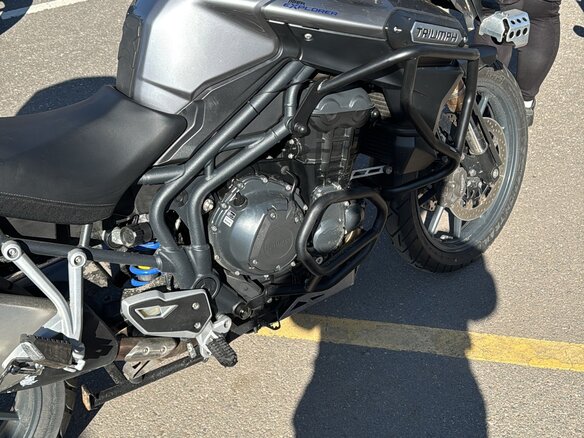 2012 Triumph Tiger 1200, серый, 720000 рублей