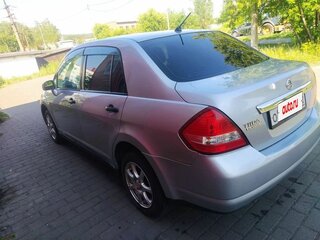 2009 Nissan Tiida Latio I, серебристый, 600000 рублей, вид 4